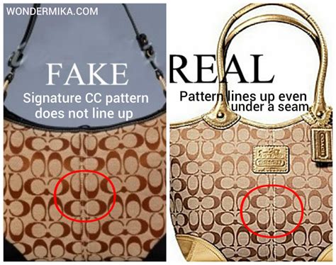 real coach bags vs fake|check serial number coach bag.